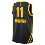 Maillot NBA Golden State Warriors Klay Thompson Nike 2023-24 City Edition Noir Swingman - Homme